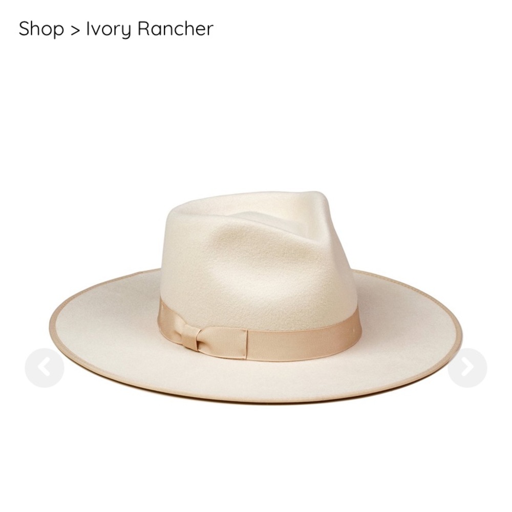 Lack of Color ivory rancher hat